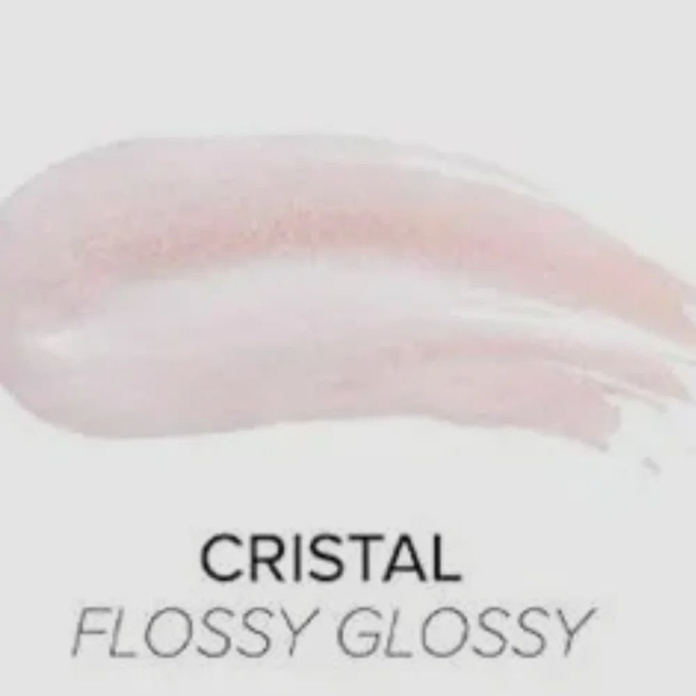 Scott Barnes Flossy Glossy Lip Gloss Shade Cristal Pink Mauve Shimmer Nude